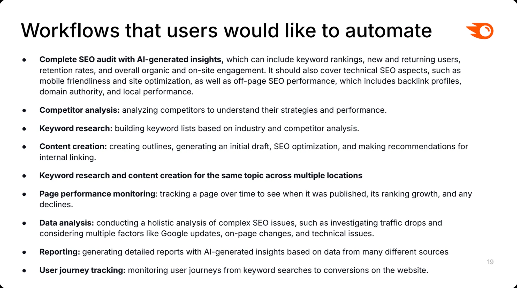 Workflows users are ready to automate